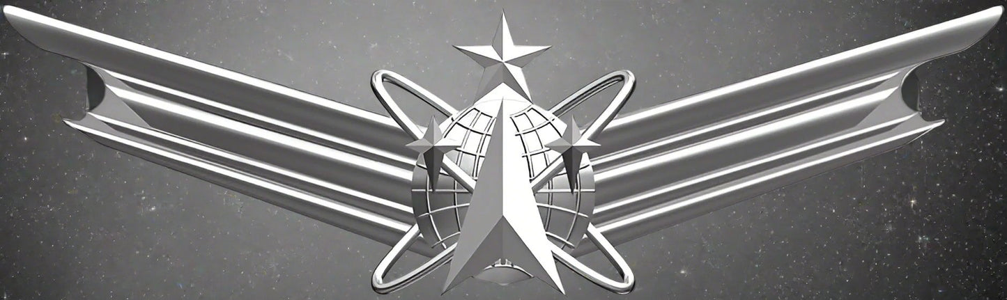 Space Operations Badge - Metal Art