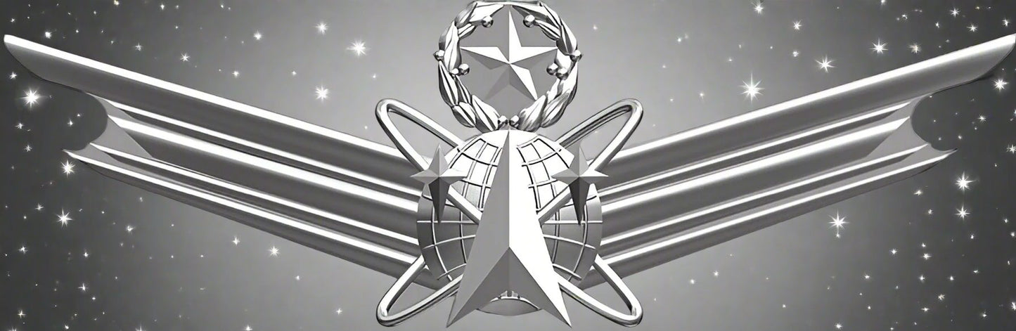 Space Operations Badge - Metal Art